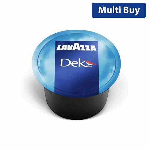 Lavazza Blue Dek Decaffeinated Coffee Capsules - Pack of 100 for Lavazza Blue Capsule System Coffee Machines