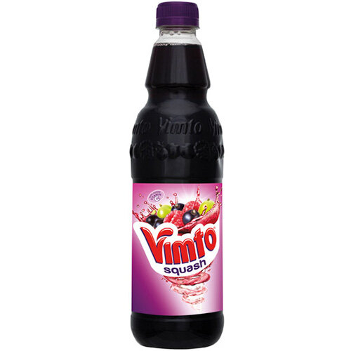 Vimto Squash 725ml Fruit Juice Drink Bottle Pack of 12 1000P