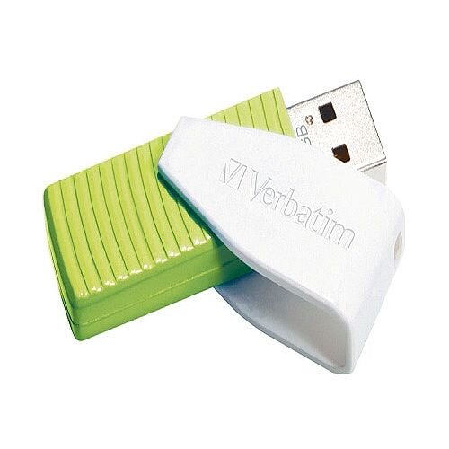 Verbatim Store 'n' Go Swivel Memory Stick USB 2.0 Drive 32GB Green Verbatim Store 'n' Go Swivel Memory Stick USB 2.0 Drive 32GB Green