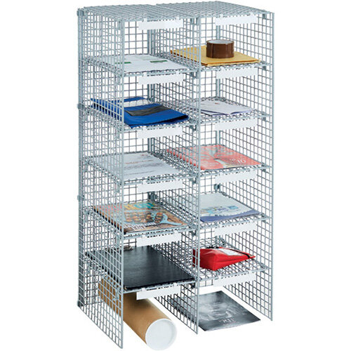 Go Secure Mailroom Sorting Unit 12 Compartment 2 x 6 Columns VP86706