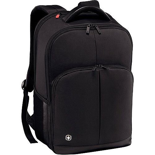 Wenger Link 16in Laptop Backpack with Tablet Pocket - Black 601072 Wenger Link 16in Laptop Backpack with Tablet Pocket - Black 601072