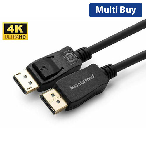 Microconnect MC-DP-MMG-500 DisplayPort Cable - 5m, Black
