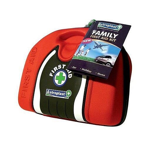 Astroplast Family First Aid Kit Pouch Red Up to 5 Person (Pack of 1) 1015016