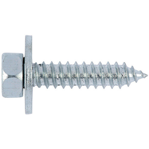 Wurth Combi Hexagon Tapping Screw With Captive Washer - SCR-HEX-WSH15-C-WS8-(A2K)-4,8X19 Ref. 0129084819 PACK OF 100 Wurth Combi Hexagon Tapping Screw With Captive Washer - SCR-HEX-WSH15-C-WS8-(A2K)-4,8X19 Ref. 0129084819 PACK OF 100