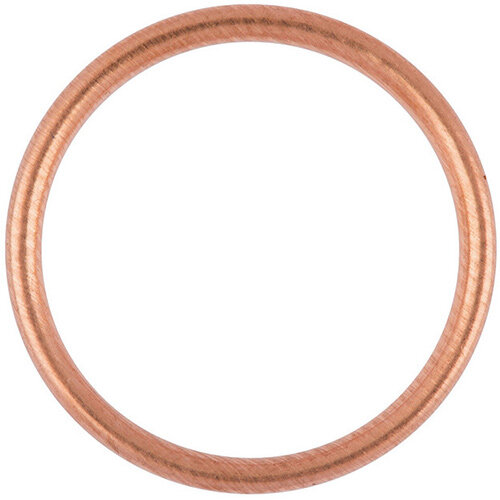 Wurth Sealing Ring, copper filling Seal Shape C - RG-SEAL-DIN7603-CU-C-ASBESTFREE-14X22 Ref. 046201422 PACK OF 100 Wurth Sealing Ring, copper filling Seal Shape C - RG-SEAL-DIN7603-CU-C-ASBESTFREE-14X22 Ref. 046201422 PACK OF 100