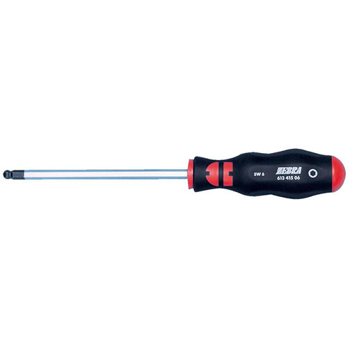 Wurth Hexagon ball Head Screwdriver - SCRDRIV-HEXSKT-BALLHD-WS2X100 Ref. 061341502