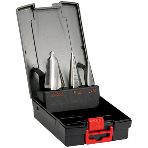 Wurth HSS sheet Metal Conical Drill Bit Box - SHTMETCONIDRL-SORT-HSS-(D3-30,5MM) Ref. 069402401 Wurth HSS sheet Metal Conical Drill Bit Box - SHTMETCONIDRL-SORT-HSS-(D3-30,5MM) Ref. 069402401