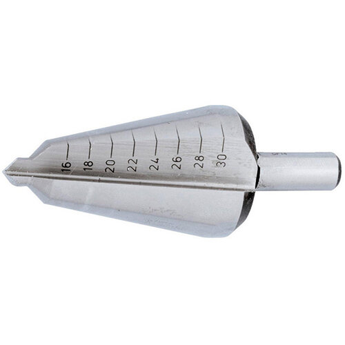 Wurth Sheet Metal Conical Drill Bit HSS - SHTMETCONIDRL-HSS-SZ3-(D16-30,5MM) Ref. 069402430 Wurth Sheet Metal Conical Drill Bit HSS - SHTMETCONIDRL-HSS-SZ3-(D16-30,5MM) Ref. 069402430
