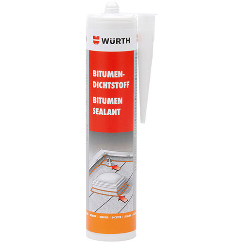 Wurth Bitumen Sealant BitUSEAL310ML Ref. 0890103 PACK OF 12 Hunt Office Ireland
