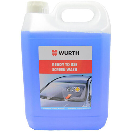 Wurth High perf. Windscreen wash, ready to use, -20°C - WSCRNCLNR-ANTIFREZ-BLUE-5LTR Ref. 0892332105 Wurth High perf. Windscreen wash, ready to use, -20°C - WSCRNCLNR-ANTIFREZ-BLUE-5LTR Ref. 0892332105