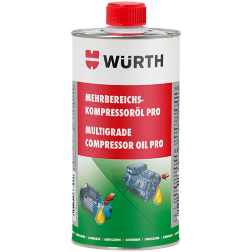 Wurth Multi-range compressor oil Pro - COMPROIL-MULTIGRADE-PRO-1000ML Ref. 0892764123 Wurth Multi-range compressor oil Pro - COMPROIL-MULTIGRADE-PRO-1000ML Ref. 0892764123
