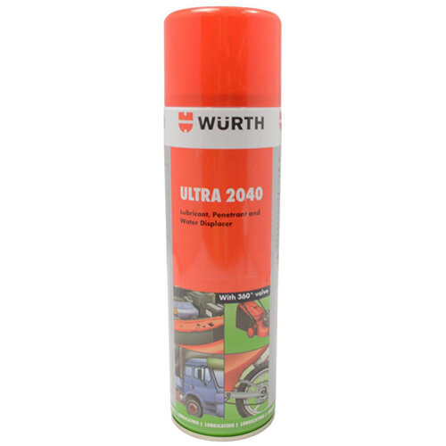 Wurth Multi-purpose Lubricant Ultra 2040 - LUB-MULTI-(ULTRA 2040)-PTFE-500ML Ref. 0893085500