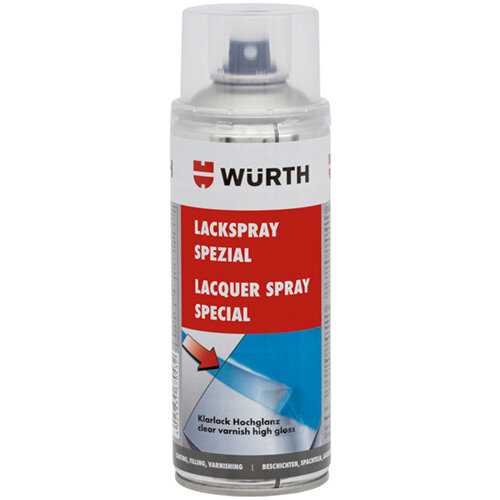 Wurth Paint Spray, Special Clear Varnish - CLRPNTSPR-HIGHGLOSS-400ML Ref. 0893351930 Wurth Paint Spray, Special Clear Varnish - CLRPNTSPR-HIGHGLOSS-400ML Ref. 0893351930