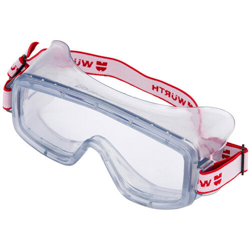 Wurth Full-vision Safety Goggles - FULLVIEWGLS-ACETATEGLASS Ref. 0899102100