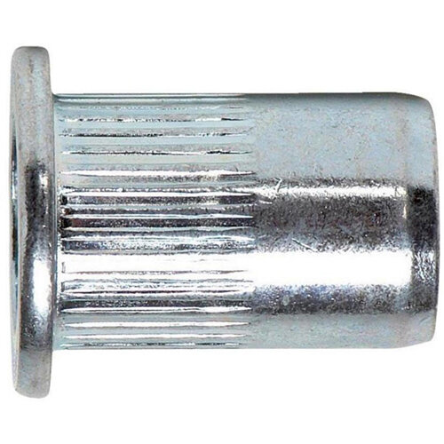 Wurth Rivet Nut With Round Pan Head and knurled Shank - Nut-RIV-MHD-(A2K)-(3,0-5,5)-10,9X20-M8 Ref. 094822 08 PACK OF 100 Wurth Rivet Nut With Round Pan Head and knurled Shank - Nut-RIV-MHD-(A2K)-(3,0-5,5)-10,9X20-M8 Ref. 094822 08 PACK OF 100