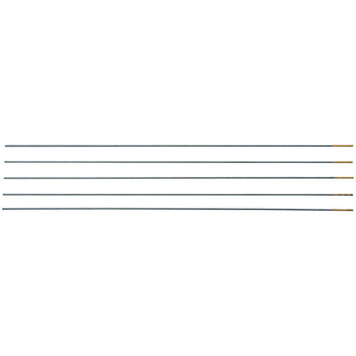 Wurth Tungsten Electrode, Gold - TNGELTRD-TIG-GOLD-WLV17/WLT17/26-1,6MM Ref. 0984150116 PACK OF 10