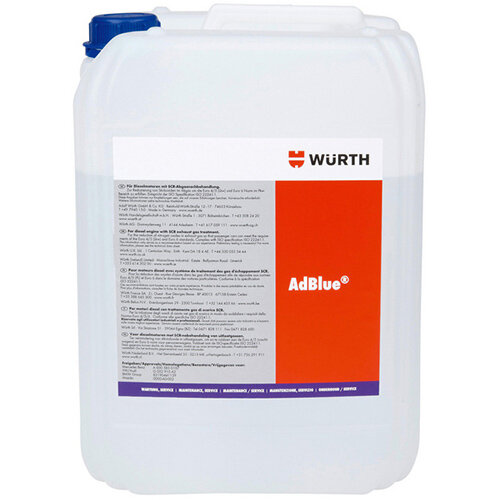 Wurth Diesel Additive, AdBlue ADDDISLADBLUE10LTR Ref. 5861700002 Hunt Office Ireland