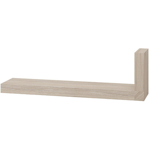 Auttica Madrid Oak Right Corner Wall Shelf W1280xD300xH400mm