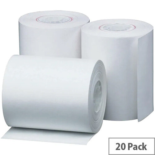 57x38mm thermal till rolls for POS systems – pack of 20