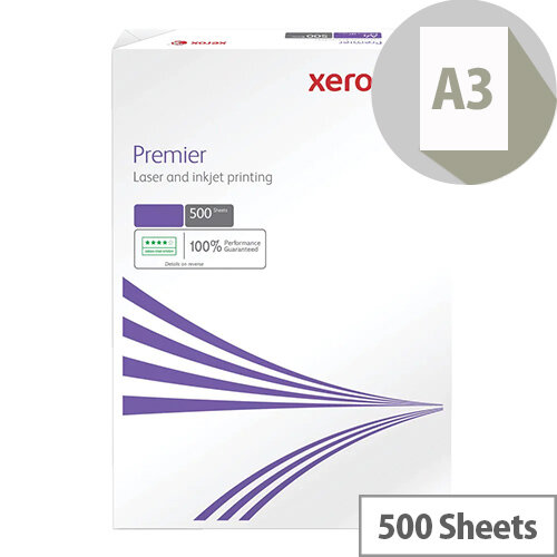 Xerox Premier A3 100gsm White Copier Paper 500 Sheets