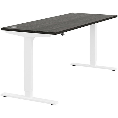 Zoom Height Adjustable Sit Stand Office Desk Portal Top W1800mmxD700mmxH685-1185mm Carbon Walnut Top White Frame - Prevents &Reduces Muscle &Back Problems, Poor Circulation &Increases Brain Activity. Zoom Height Adjustable Sit Stand Office Desk Portal Top W1800mmxD700mmxH685-1185mm Carbon Walnut Top White Frame - Prevents &Reduces Muscle &Back Problems, Poor Circulation &Increases Brain Activity.
