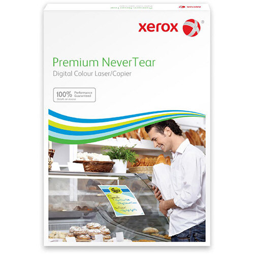 Xerox Premium Nevertear Commercial Printing Paper SRA3 320x450 195mic/258gsm Pack of 100 003r93030 Xerox Premium Nevertear Commercial Printing Paper SRA3 320x450 195mic/258gsm Pack of 100 003r93030