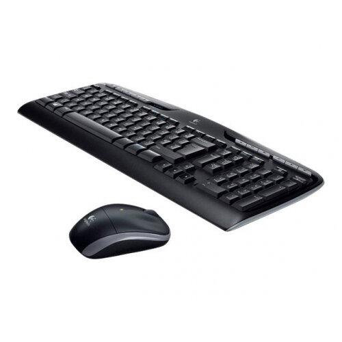 Logitech Wireless Combo MK330 - Keyboard and mouse set - wireless - 2.4 GHz - English - United Kingdom - black Logitech Wireless Combo MK330 - Keyboard and mouse set - wireless - 2.4 GHz - English - United Kingdom - black