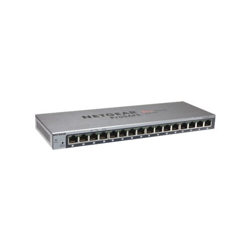 NETGEAR ProSafe Plus GS116Ev2 Switch Managed 16 x 10/100/1000