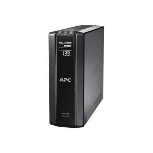 APC Back-UPS Pro 1500 - UPS - AC 230 V - 865 Watt - 1500 VA - RS-232, USB - output connectors: 10 - black