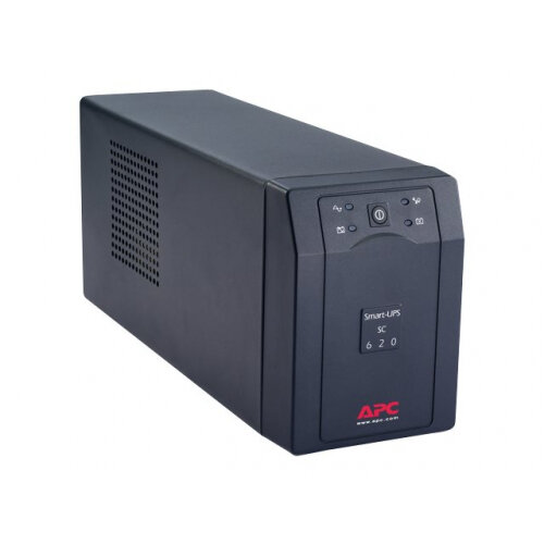 APC Smart-UPS SC 620VA - UPS - AC 230 V - 390 Watt - 620 VA - RS-232 - output connectors: 4 - grey