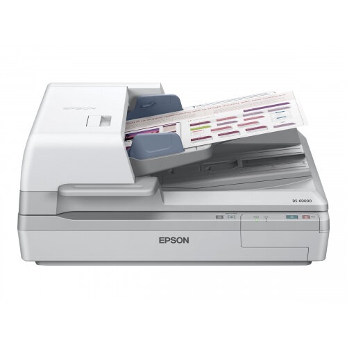 Epson WorkForce DS-60000 - Document Scanner - Duplex - A3 - 600 DPI X 600 DPI - Up To 40 PPM (Mono) / Up To 40 PPM (Colour) - ADF (200 Sheets) - Up To 5000 Scans Per Day - USB 2.0