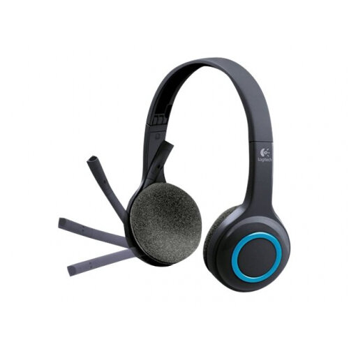 Logitech Wireless Headset H600 - Computer Headset with Microphone- On Ear - 30 Ohms, Windows, Mac and Chrome OS Compatible - Lightweight and Durable, Designed for Games, Office, Music, Skype and Multimedia - 2.4 GHz (USB-A Dongle Receiver) - Wireless