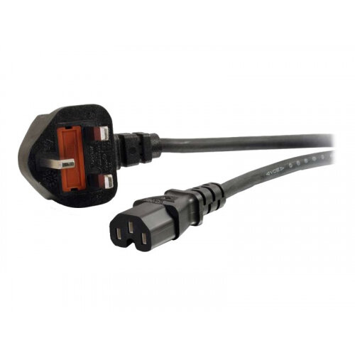 C2G 250 Volt Hot Condition European Power Cord - Power extension cable - CEE 7/7 (M) to IEC 60320 C15 - AC 250 V - 2 m - molded - black - Europe C2G 250 Volt Hot Condition European Power Cord - Power extension cable - CEE 7/7 (M) to IEC 60320 C15 - AC 250 V - 2 m - molded - black - Europe
