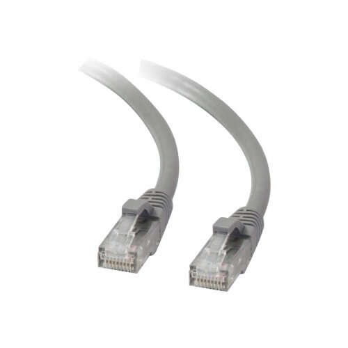 C2G Cat5e Booted Unshielded (UTP) Network Patch Cable - Patch cable - RJ-45 (M) to RJ-45 (M) - 20 m - UTP - CAT 5e - molded, snagless, stranded - grey C2G Cat5e Booted Unshielded (UTP) Network Patch Cable - Patch cable - RJ-45 (M) to RJ-45 (M) - 20 m - UTP - CAT 5e - molded, snagless, stranded - grey