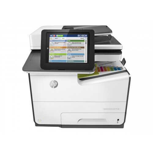 HP PageWide Enterprise Color MFP 586dn - Multifunction printer - colour - page wide array - A4 (210 x 297 mm), Legal (216 x 356 mm) (original) - A4/Legal (media) - up to 50 ppm (copying) - up to 50 ppm (printing) - 550 sheets - USB 2.0, Gigabit LAN, USB 2