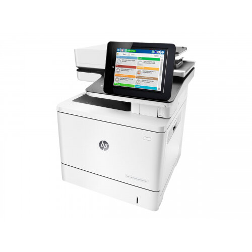 HP LaserJet Enterprise MFP M577f - Multifunction printer - colour - laser - Legal (216 x 356 mm) (original) - A4/Legal (media) - up to 38 ppm (copying) - up to 38 ppm (printing) - 650 sheets - 33.6 Kbps - USB 2.0, Gigabit LAN, USB 2.0 host HP LaserJet Enterprise MFP M577f - Multifunction printer - colour - laser - Legal (216 x 356 mm) (original) - A4/Legal (media) - up to 38 ppm (copying) - up to 38 ppm (printing) - 650 sheets - 33.6 Kbps - USB 2.0, Gigabit LAN, USB 2.0 host