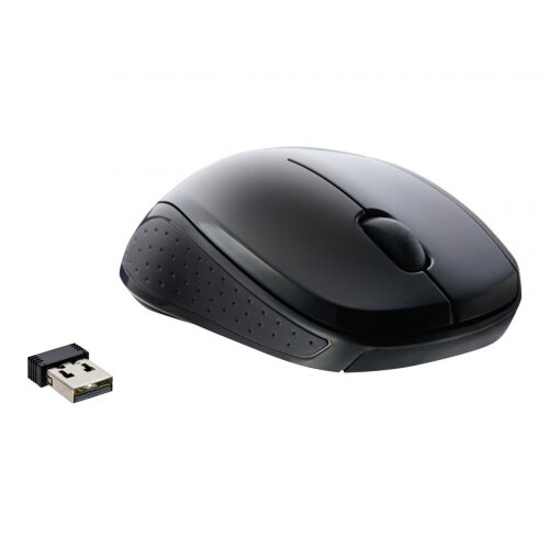 Targus Wireless Optical Laptop - Mouse - optical - wireless - 2.4 GHz - USB wireless receiver - black