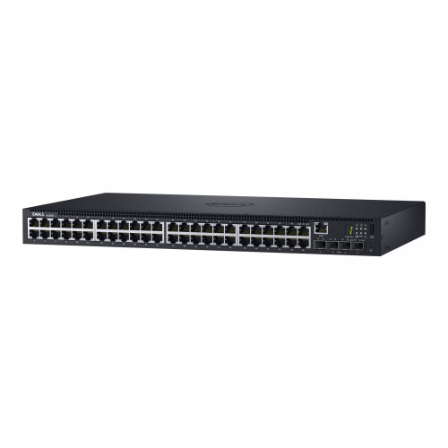 Dell Networking N1548 - Switch - L2+ - Managed - 48 x 10/100/1000 + 4 x 10 Gigabit SFP+ - rack-mountable