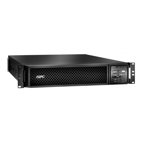 APC Smart-UPS SRT 3000VA RM - UPS (rack-mountable / external) - AC 220/230/240 V - 2700 Watt - 3000 VA Lead Acid - RS-232, USB - output connectors: 10 - 2U - black - with APC UPS Network Management Card AP9631