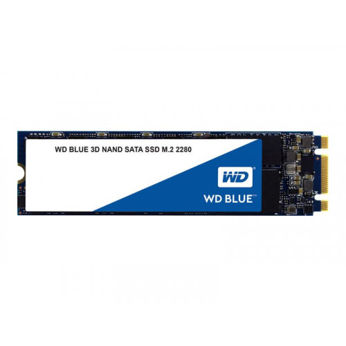 WD Blue 3D NAND SATA SSD WDS250G2B0B - Solid state drive - 250 GB - internal - M.2 2280 - SATA 6Gb/s