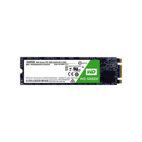 WD Green PC SSD WDS120G2G0B - Solid state drive - 120 GB - internal - M.2 2280 - SATA 6Gb/s WD Green PC SSD WDS120G2G0B - Solid state drive - 120 GB - internal - M.2 2280 - SATA 6Gb/s