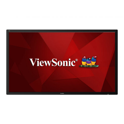 ViewSonic CDE7500 - 75 Inches Class LED display - digital signage - 4K UHD (2160p) 3840 x 2160