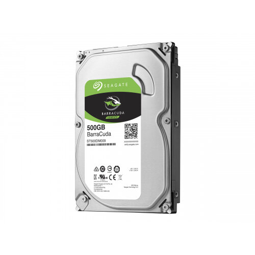 Seagate Barracuda ST500DM009 - Hard drive - 500 GB - internal - 3.5" - SATA 6Gb/s - 7200 rpm - buffer: 32 MB Seagate Barracuda ST500DM009 - Hard drive - 500 GB - internal - 3.5" - SATA 6Gb/s - 7200 rpm - buffer: 32 MB