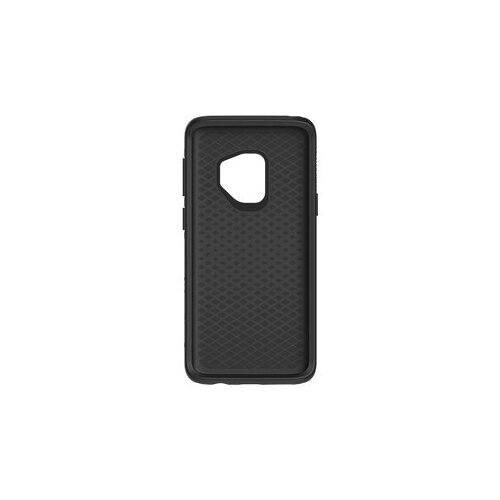 OtterBox Symmetry Series - Back cover for mobile phone - polycarbonate, synthetic rubber - black - for Samsung Galaxy S9