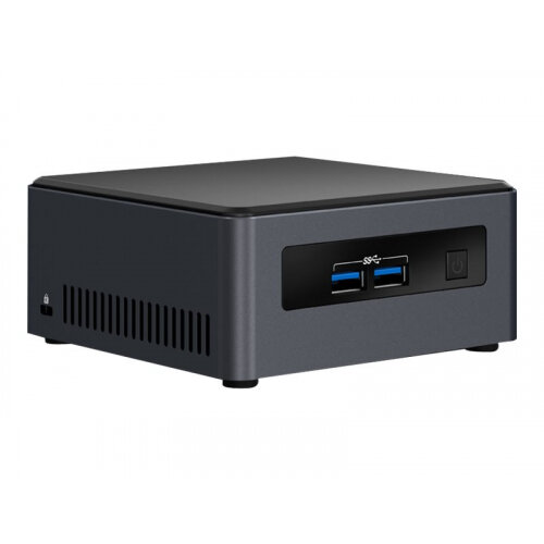 Intel Next Unit of Computing Kit NUC7i3DNHE - Barebone - Mini Desktop PC - 1 x Core i3 7100U / 2.4 GHz - HD Graphics 620 - GigE - WLAN: 802.11a/b/g/n/ac, Bluetooth 4.2