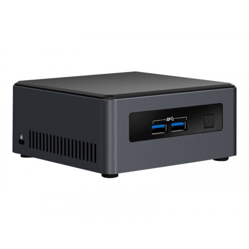 Intel Next Unit of Computing Kit NUC7i5DNHE - Barebone - Mini Desktop PC - 1 x Core i5 7300U / 2.6 GHz - HD Graphics 620 - GigE - WLAN: 802.11a/b/g/n/ac, Bluetooth 4.2 - vPro Intel Next Unit of Computing Kit NUC7i5DNHE - Barebone - Mini Desktop PC - 1 x Core i5 7300U / 2.6 GHz - HD Graphics 620 - GigE - WLAN: 802.11a/b/g/n/ac, Bluetooth 4.2 - vPro