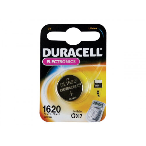 thumbnail image 2 of Duracell CR1620 3V Lithium Coin Battery (1 Pack) – Fresh Aug 2034, Made In China 2 of 3