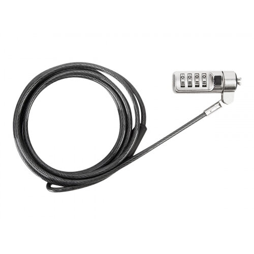 Targus Defcon Mini Combo Cable Lock - Security cable lock - black Targus Defcon Mini Combo Cable Lock - Security cable lock - black