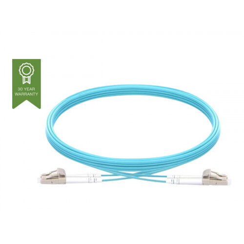 Vision Techconnect - Network cable - LC/UPC (M) to LC/UPC (M) - 2 m - fibre optic - 50 / 125 micron - OM3 - light blue