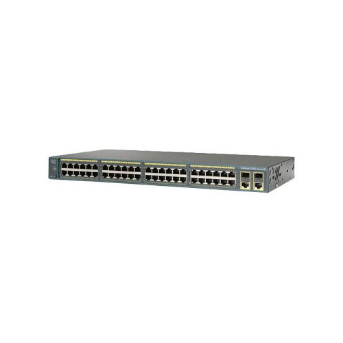 Cisco Catalyst 2960-Plus 48TC-L - Switch - Managed - 48 x 10/100 + 2 x combo Gigabit SFP - rack-mountable Cisco Catalyst 2960-Plus 48TC-L - Switch - Managed - 48 x 10/100 + 2 x combo Gigabit SFP - rack-mountable